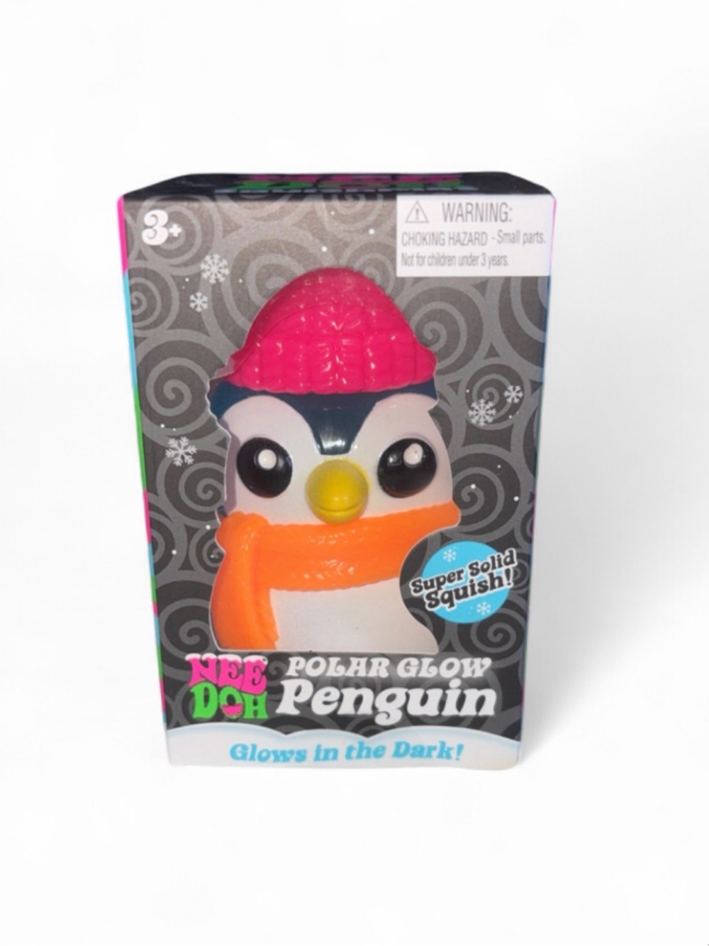 🔥NeeDoh Polar Glow Penguin Squishy - BRAND NEW❗️- RARE viral christmas Needoh🐧🎄
